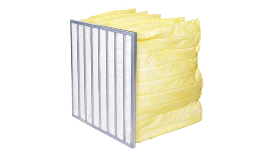 F8 Air Conditioning Cabinet  Non-woven Fiber Environmental Emissions Pocket Air Filter for HVAC System