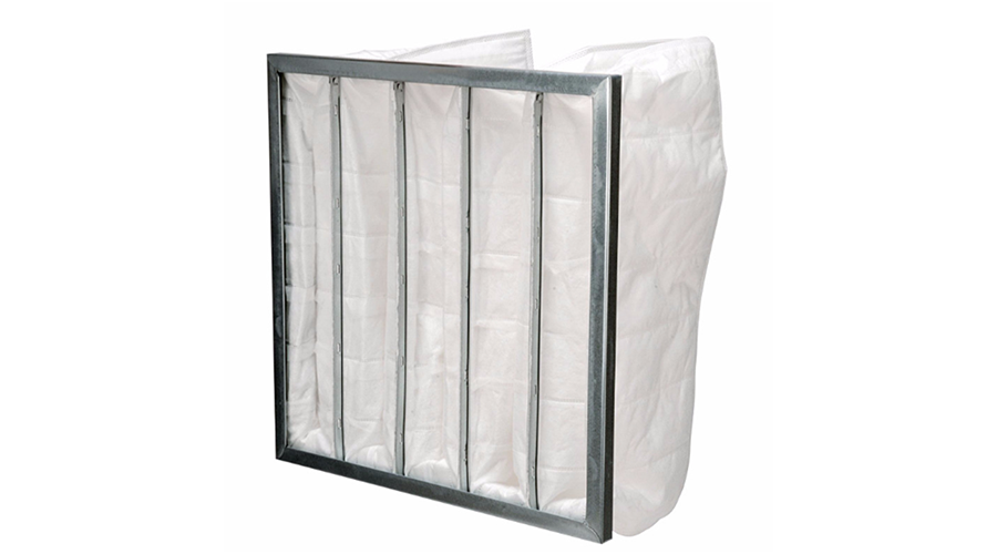 F9 Air Conditioning Cabinet Medium Efficiency Non-woven Fiber Environmental Emissions Pocket Air Filter for HVAC System