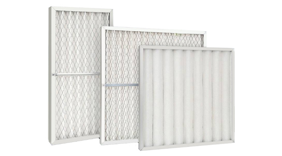 Aluminum Square Mesh Primary Plate Filter Wave Dustproof Washable Air Filter for HVAC System