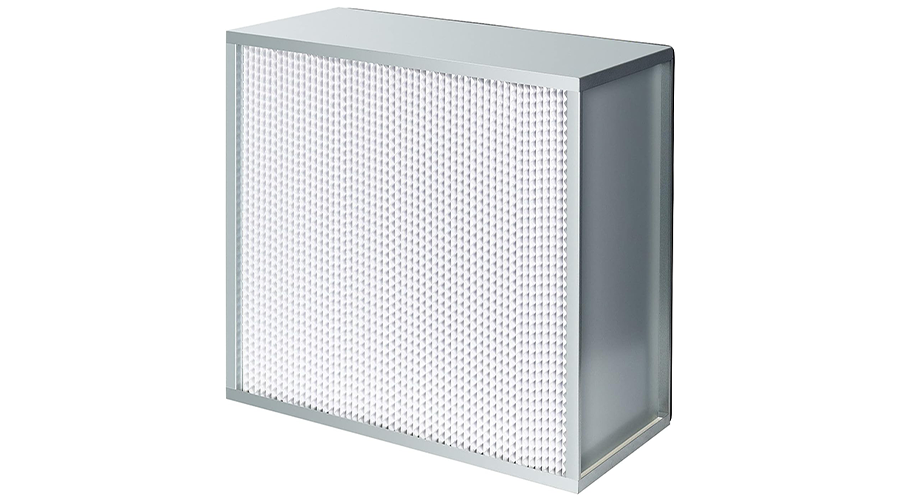 High Efficiency Aluminum Pleated Filter HVAC Clapboard HEPA air filter for Clean Room