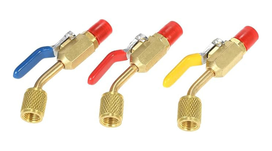 1/4 Inch Air Conditioning Refrigerant Ball Valve and HVAC Shut Valve