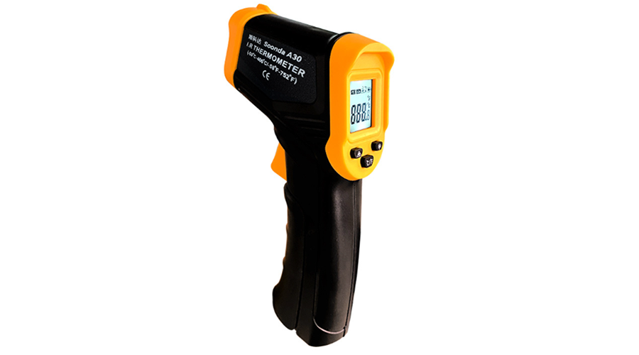 Digital Infrared Thermometer Gun with Backlight, Handheld and Non Contact Heat Laser Temperature Gun