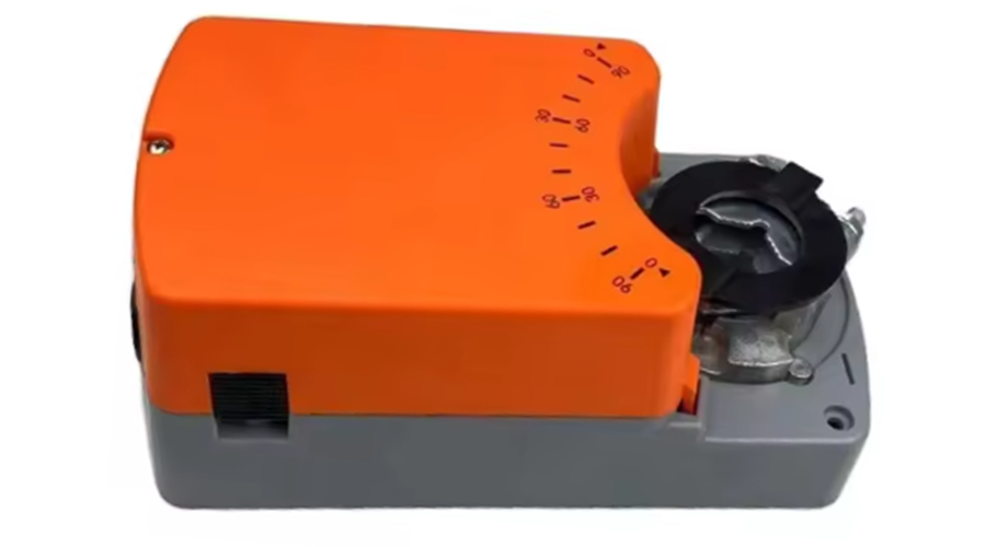 24V Modulating Air Damper Actuator Motorized 2-Point 3-Point On Off for Central Air-Conditioning Fan Coil