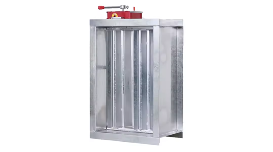 Galvanized Steel Electric Motorized Actuator Air Damper Duct Fire Damper for HAVC System