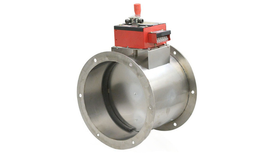 Stainless Steel Adjustable Manual Air Duct Damper Round Circular Fire Damper for HVAC System