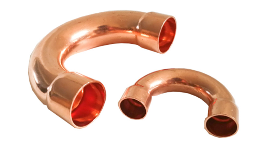U-Shaped Elbow Air Conditioning Copper Pipe Welding 180 Degree Refrigeration Copper Accessories