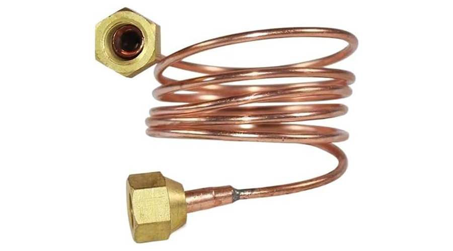 1/4 Inch Air Conditioning Copper Pipe for Refrigeration Pipe Freezer Tube Pneumatic Parts