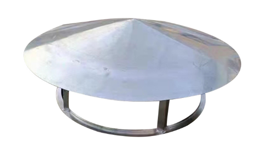 Galvanized Conical Wind Cap -Air Duct Chimney Smoke Exhaust -Rain Cover Protector Cap Ending for Air Duct