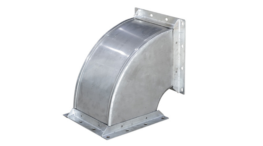 90 Degree Galvanized Degree Elbow Total Plate Square Flange Air Condition duct for HVAC