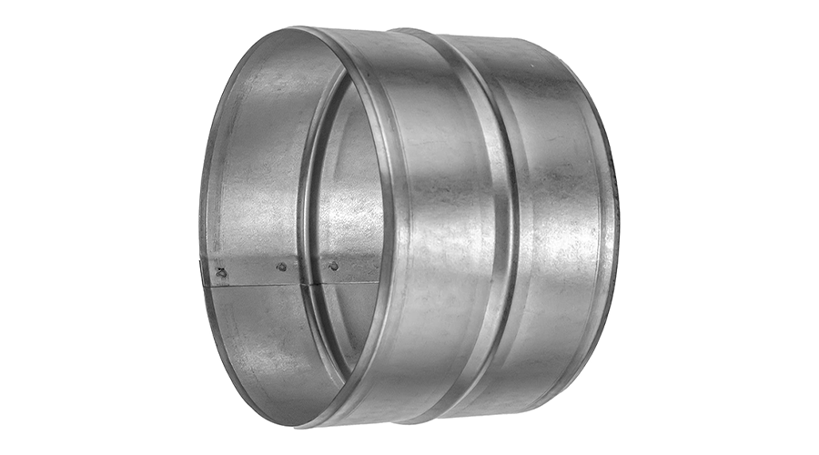 8 Inch Fit Galvanized Metal Duct Flange Connector for Round Ventilation Pipe Coupling and Extension